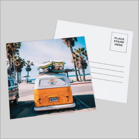Impression de carte postale