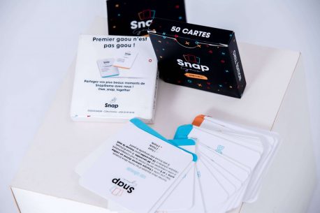 Impression de jeu de carte Snap
