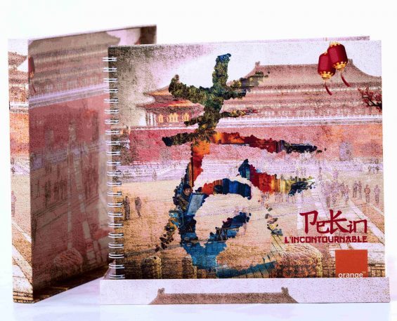 Impression de livre et coffret Orange