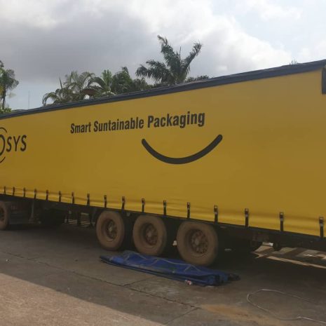 Eviosys semi-remorque Bâche 900g/M2 pour semi-remorque